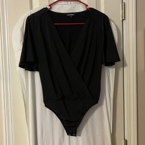 Express Black Extra Extra Small Bodysuit